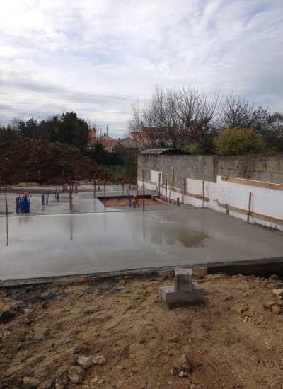 04 - dalle béton par maçon entreprise de batiment à Saint Xandre Charente Maritime