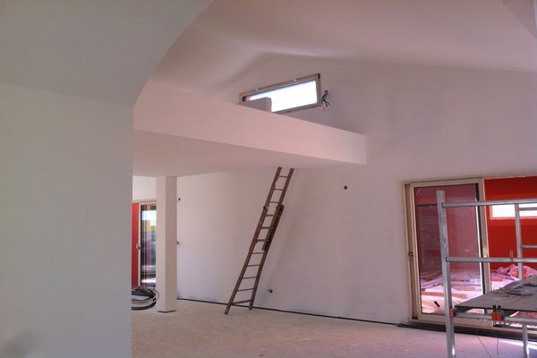 04 - mezzanine lumière avec étage dans extension de maison individuelle à La Rochelle 174